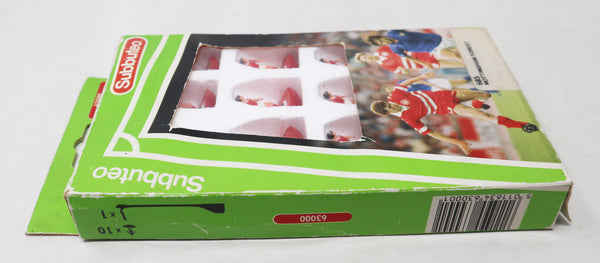 Vintage Subbuteo 63000 The Football Game Table Soccer Players Team Set Nottingham Forrest 685 Boxed Retro