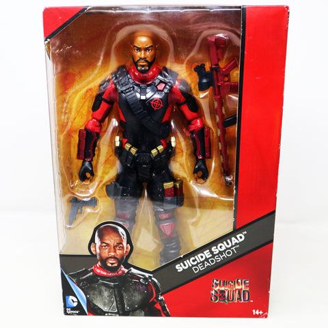 2016 Mattel DC Comics Multiverse Suicide Squad Deadshot 11.5" Action Figure Boxed Sealed Will Smith