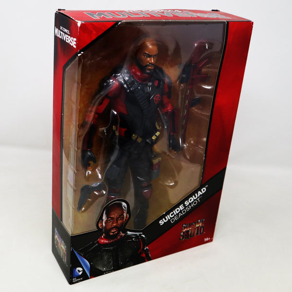 2016 Mattel DC Comics Multiverse Suicide Squad Deadshot 11.5" Action Figure Boxed Sealed Will Smith