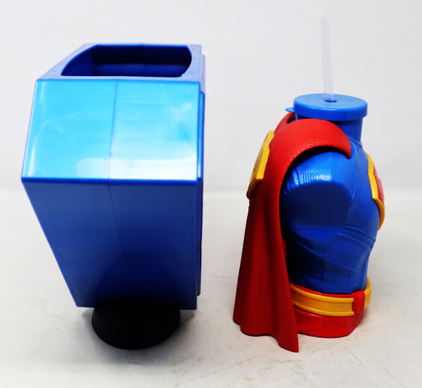 Odeon DC Superman 2025 Movie Film Souvenir Caped Cup Popcorn Bucket Lot Bundle