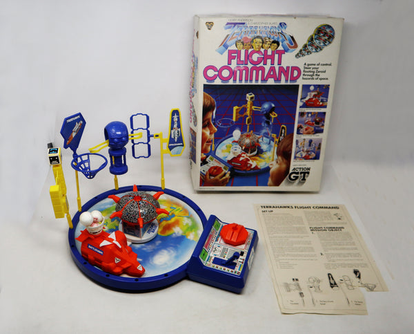 Vintage 1984 80s Bandai Gerry Anderson & Christopher Burr's Terrahawks Flight Command Game Boxed (Not Working) Rare