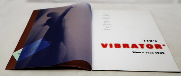 Vintage Terrence Trent D'Arby TTD's Sananda Maitreya Vibrator World Tour 1995 Concert Programme Program Book + The Labatts Apollo Ticket Stub Rare