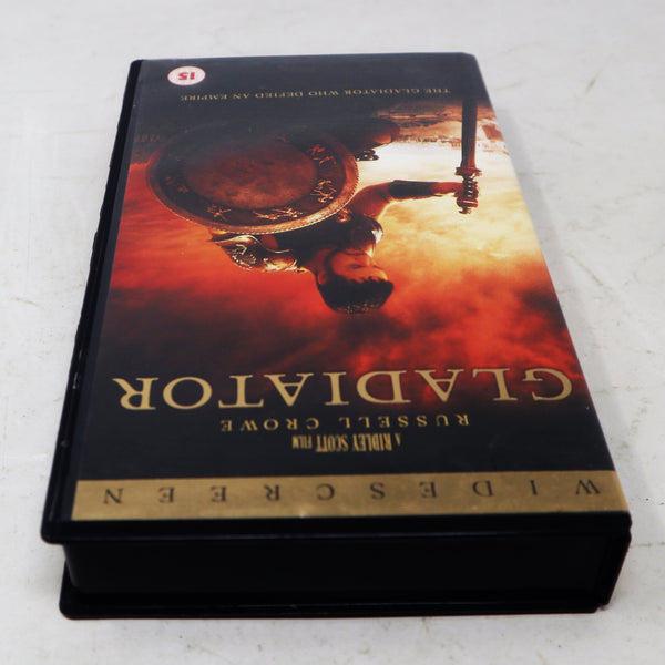 Vintage 2000 Universal Pictures Dreamworks Gladiator Widescreen Pal VHS (Video Home System) Tape Ridley Scott Russell Crowe