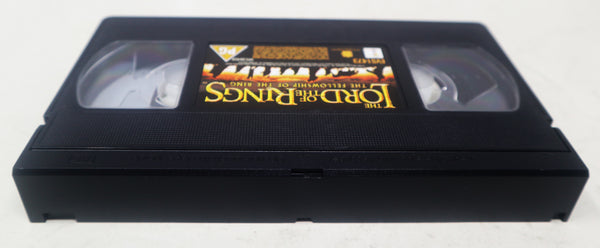 Vintage 2001 New Line Cinema The Lord Of The Rings The Fellowship Of The Ring Pal VHS (Video Home System) Tape Retro
