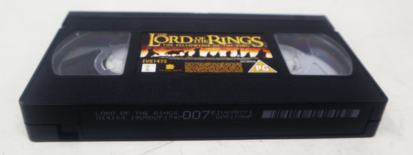 Vintage 2001 New Line Cinema The Lord Of The Rings The Fellowship Of The Ring Pal VHS (Video Home System) Tape Retro