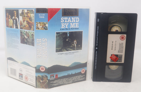 Vintage 1990 90s Columbia Pictures Cinema Club Stand By Me Pal VHS (Video Home System) Tape Rob Reiner Retro