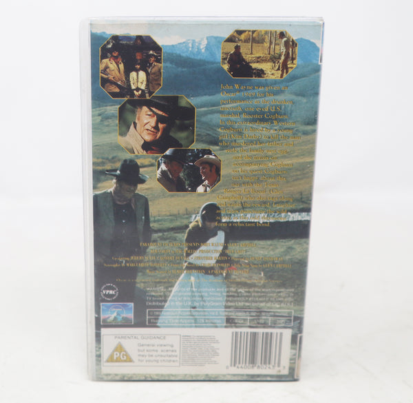 2009 Polygram John Wayne True Grit Pal VHS (Video Home System) Tape Cowboy Western Retro