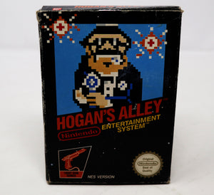 Vintage 1990 90s Nintendo Entertainment System NES Hogan's Alley Video Game Boxed Pal