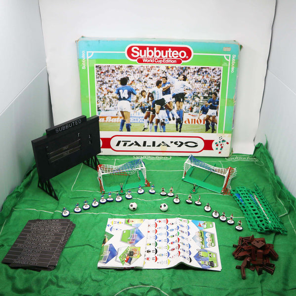 Vintage Subbuteo The Football Game World Cup Edition Italia '90 Table Soccer Set 60243 Boxed
