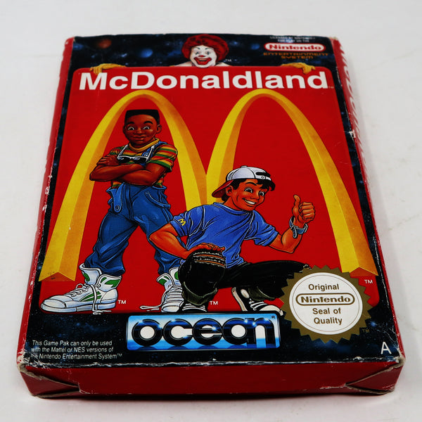 Vintage 1991 90s Nintendo Entertainment System NES McDonaldland Video Game Boxed Pal A