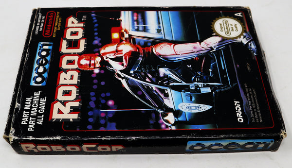 Vintage 1987 80s Nintendo Entertainment System NES Robocop Robo Cop Video Game Boxed Pal A