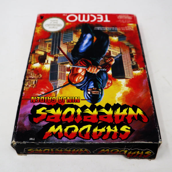 Vintage 1991 90s Nintendo Entertainment System NES Shadow Warriors Ninja Gaiden Battle Fighting Video Game Boxed Pal A
