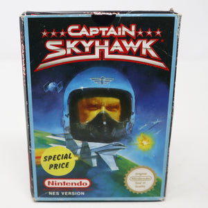 Vintage 1991 90s Nintendo Entertainment System NES Captain Skyhawk Video Game Boxed Pal A