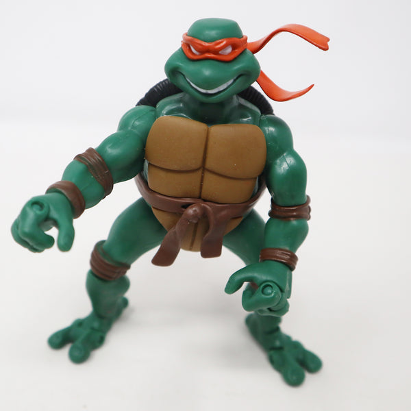 Vintage 2002 Playmates Toys Teenage Mutant Ninja Turtles (TMNT) Lot 4 Action Figures (Donatello, Michaelangelo, Leonardo and Raphael)