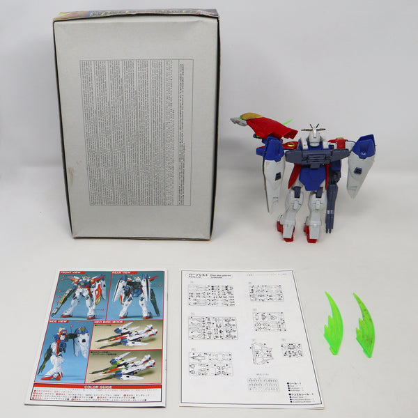 Vintage 1995 90s Bandai Wing Gundam 0 Zero Mobile Suit XXXG-00W0 1/100 Scale Model Kit Assembled Boxed Japan