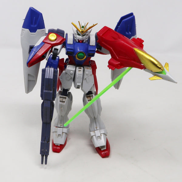 Vintage 1995 90s Bandai Wing Gundam 0 Zero Mobile Suit XXXG-00W0 1/100 Scale Model Kit Assembled Boxed Japan