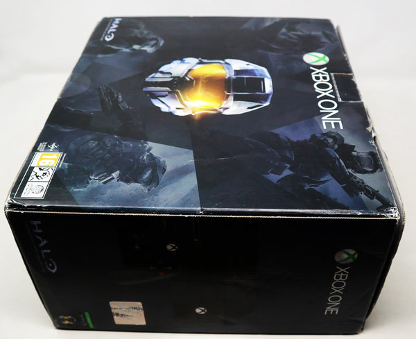 Vintage Microsoft Xbox X-Box 1 1540 Console Black 500GB HDD (Fully Working), Wireless Controller Boxed + Halo The Master Chief Collection Video Game Pal Lot Bundle
