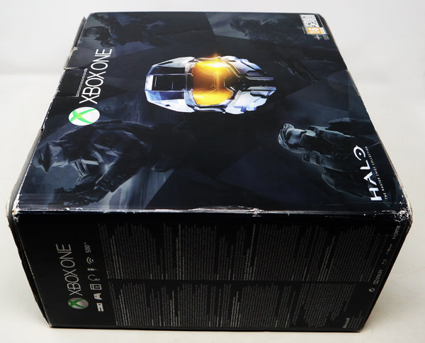 Vintage Microsoft Xbox X-Box 1 1540 Console Black 500GB HDD (Fully Working), Wireless Controller Boxed + Halo The Master Chief Collection Video Game Pal Lot Bundle