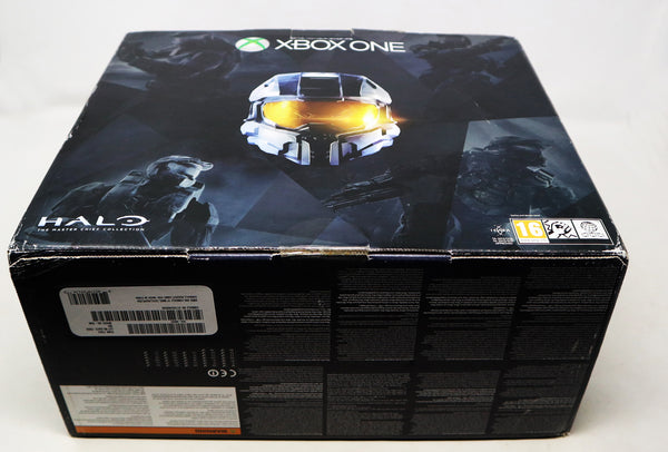 Vintage Microsoft Xbox X-Box 1 1540 Console Black 500GB HDD (Fully Working), Wireless Controller Boxed + Halo The Master Chief Collection Video Game Pal Lot Bundle