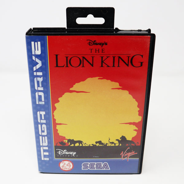 Vintage 1994 90s Sega Mega Drive Megadrive Disney's The Lion King 24 Meg Cartridge Video Game PAL 1 Player