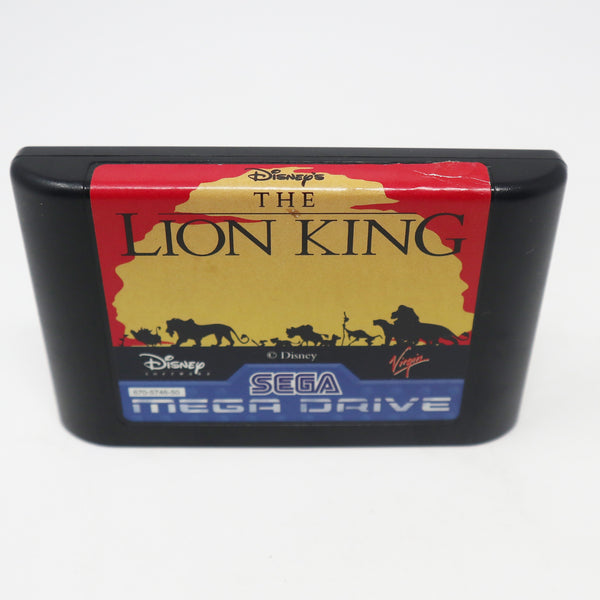 Vintage 1994 90s Sega Mega Drive Megadrive Disney's The Lion King 24 Meg Cartridge Video Game PAL 1 Player