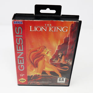 Vintage 1994 90s Sega Mega Drive Megadrive Genesis Disney The Lion King Cartridge Video Game Boxed 1 Player