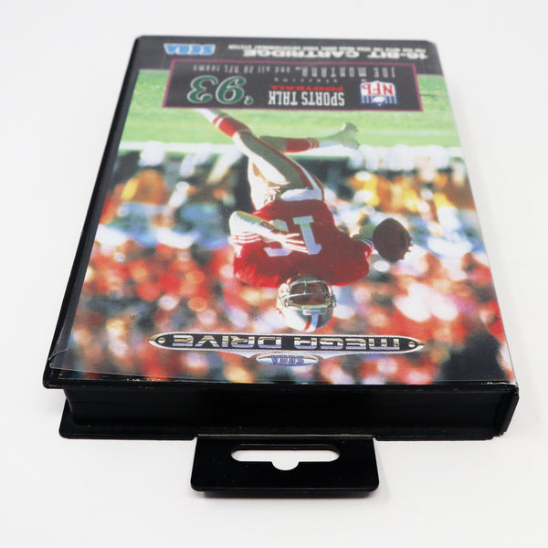 Vintage 1992 90s Sega Mega Drive Megadrive Sports Talk Football '93 Starring Joe Montana And All 28 NFL Teams 16-Bit Cartridge Video Game PAL 1 or 2 Players