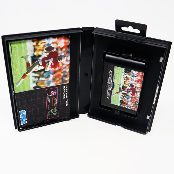 Vintage 1992 90s Sega Mega Drive Megadrive Sports Talk Football '93 Starring Joe Montana And All 28 NFL Teams 16-Bit Cartridge Video Game PAL 1 or 2 Players