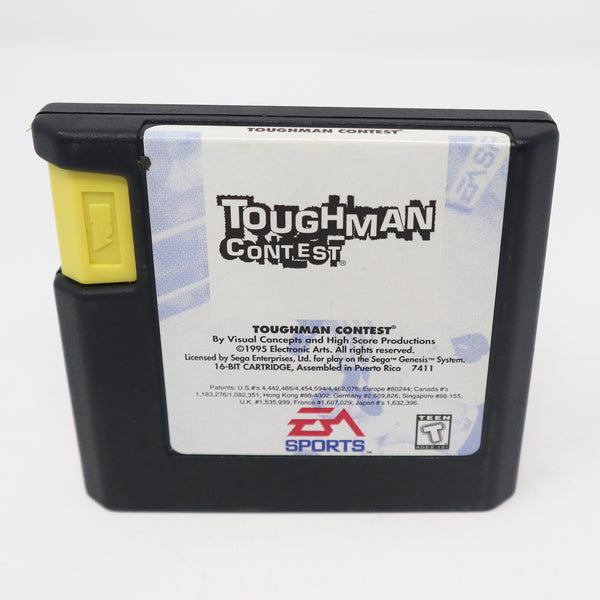 Vintage 1995 90s Sega Mega Drive Megadrive Toughman Tough Man Contest 16-Bit Cartridge Video Game PAL 1 or 2 Players