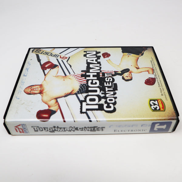 Vintage 1995 90s Sega Mega Drive Megadrive Toughman Tough Man Contest 16-Bit Cartridge Video Game PAL 1 or 2 Players