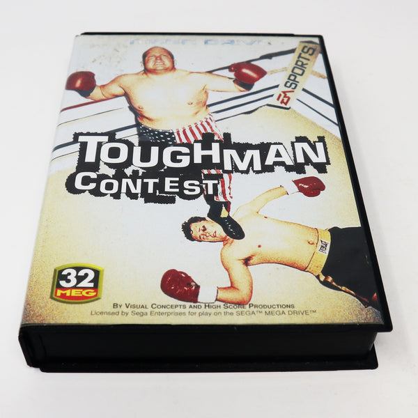 Vintage 1995 90s Sega Mega Drive Megadrive Toughman Tough Man Contest 16-Bit Cartridge Video Game PAL 1 or 2 Players