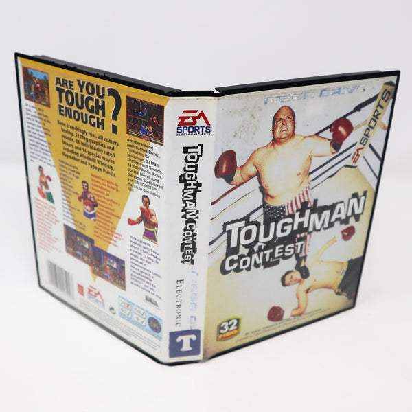 Vintage 1995 90s Sega Mega Drive Megadrive Toughman Tough Man Contest 16-Bit Cartridge Video Game PAL 1 or 2 Players