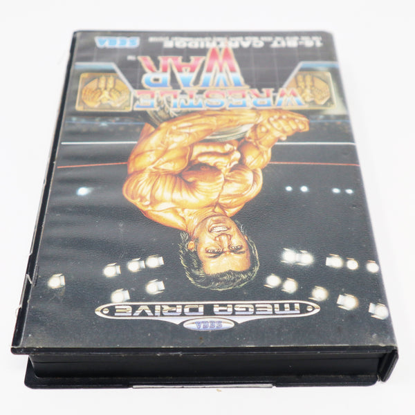 Vintage 1991 90s Sega Mega Drive Megadrive Wrestle War 16-Bit Cartridge Video Game PAL 1 or 2 Players