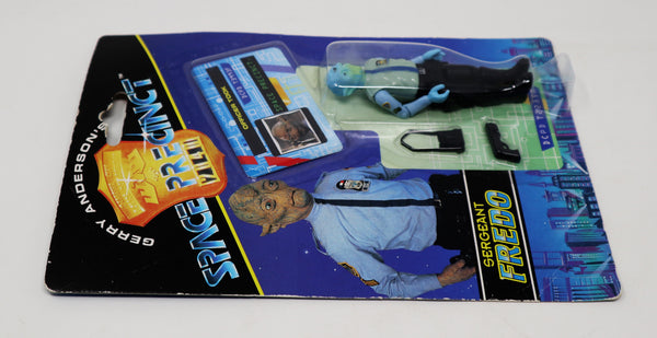 Vintage 1994 90s Vivid Imaginations Gerry Anderson's Space Precinct Fredo 3.5" Action Figure Carded MOC