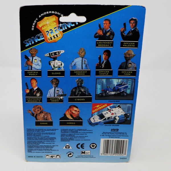 Vintage 1994 90s Vivid Imaginations Gerry Anderson's Space Precinct Fredo 3.5" Action Figure Carded MOC