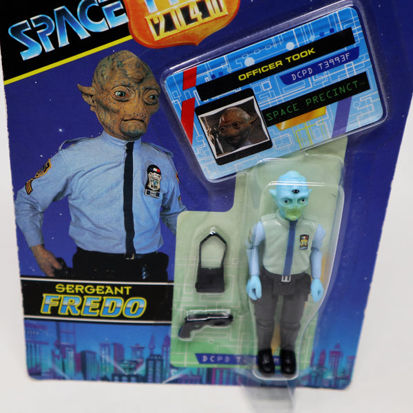 Vintage 1994 90s Vivid Imaginations Gerry Anderson's Space Precinct Fredo 3.5" Action Figure Carded MOC