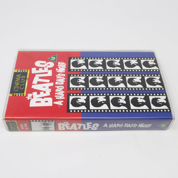 Vintage 1992 90s Cinema Club The Beatles A Hard Day's Night PAL VHS (Video Home System) Tape