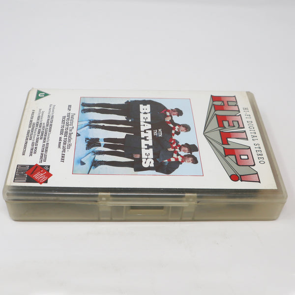 Vintage 1989 80s MPI Home Entertainment The Beatles Help! PAL VHS (Video Home System) Tape