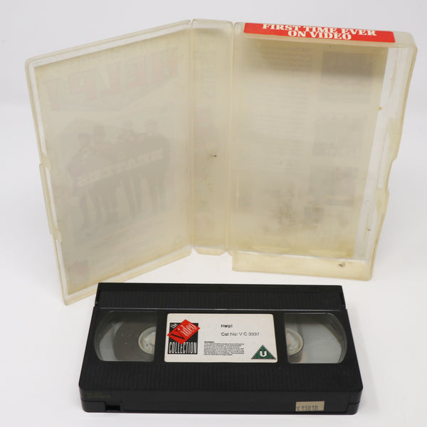 Vintage 1989 80s MPI Home Entertainment The Beatles Help! PAL VHS (Video Home System) Tape