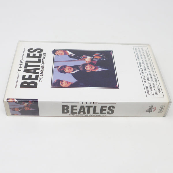 Vintage 1995 90s Tring Video The Beatles The Legend Continues PAL VHS (Video Home System) Tape