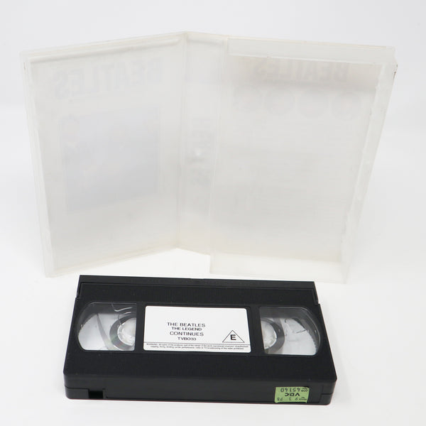 Vintage 1995 90s Tring Video The Beatles The Legend Continues PAL VHS (Video Home System) Tape