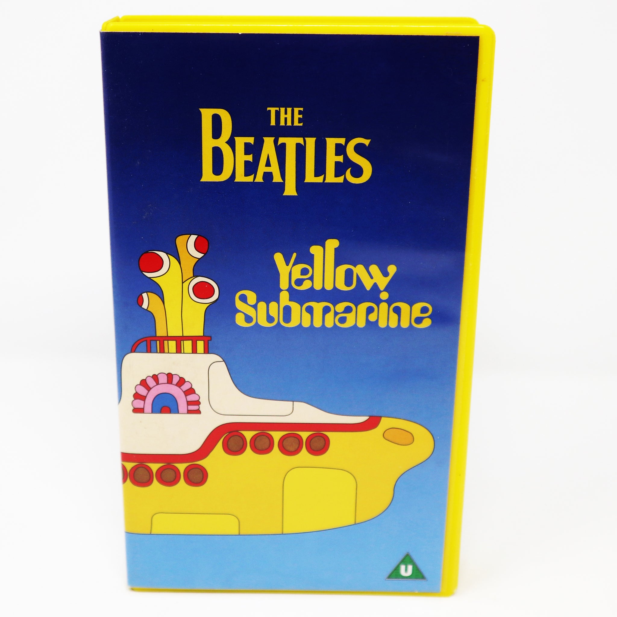 Vintage 1999 90s Warner Home Video The Beatles Yellow Submarine PAL VHS (Video Home System) Tape