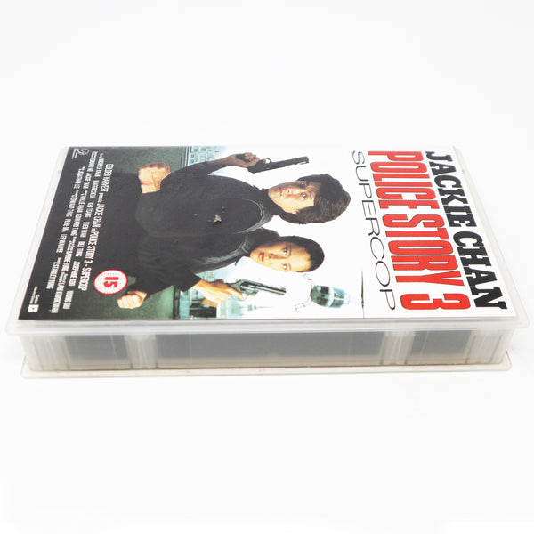 Vintage 1995 90s Golden Harvest Jackie Chan Police Story 3 Supercop PAL VHS (Video Home System) Tape