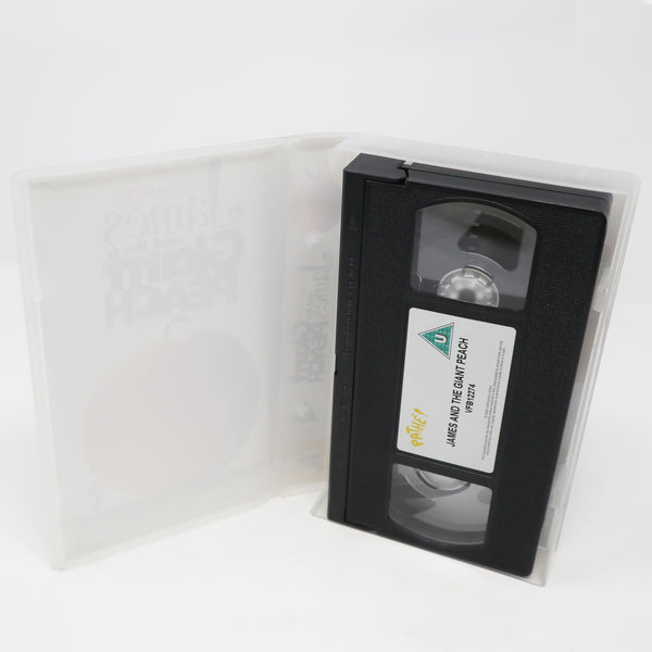 Vintage 1999 90s Pathe Roald Dahl's James And The Giant Peach PAL VHS (Video Home System) Tape