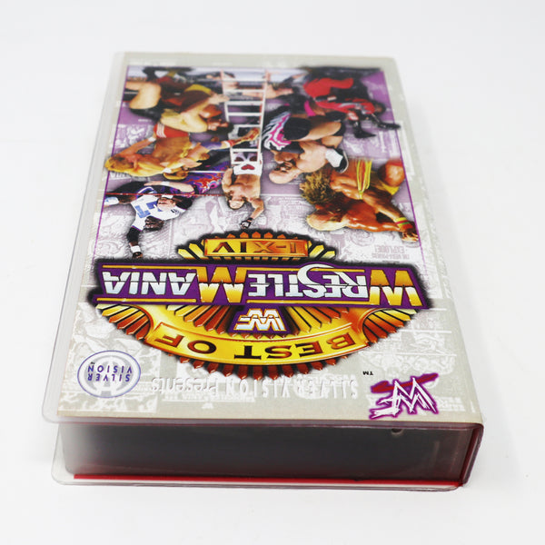 Vintage 1998 90s SilverVision WWF World Wrestling Federation Best Of Wrestlemania Wrestle Mania I-XIV VHS (Video Home System) Tape