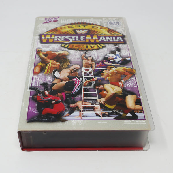 Vintage 1998 90s SilverVision WWF World Wrestling Federation Best Of Wrestlemania Wrestle Mania I-XIV VHS (Video Home System) Tape