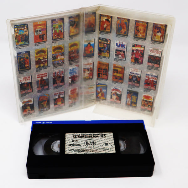 Vintage SilverVision WWF World Wrestling Federation Official SummerSlam Summer Slam '93 VHS (Video Home System) Tape