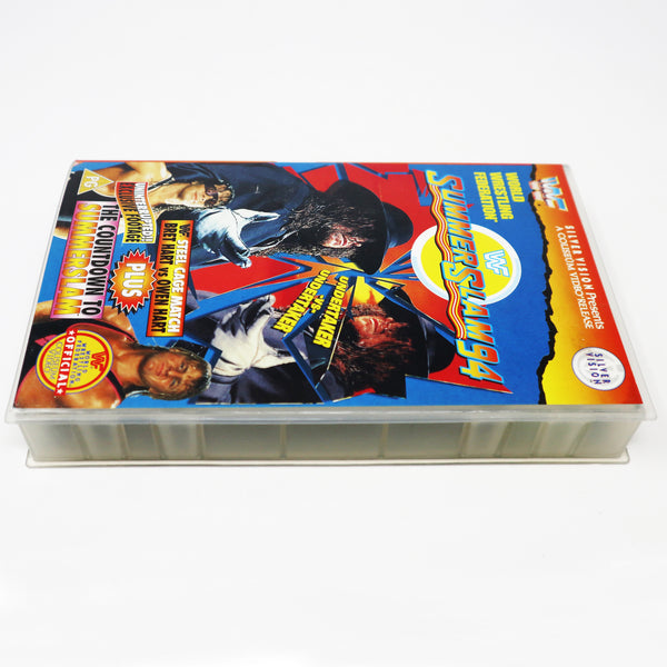 Vintage SilverVision WWF World Wrestling Federation Official SummerSlam Summer Slam '94 VHS (Video Home System) Tape