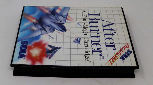 Vintage 1988 80s Sega Master System After Burner A Four-Mega Cartridge Video Game Pal Arcade