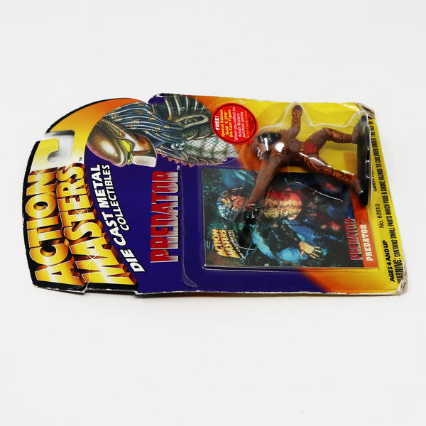 Vintage 1994 90s Action Masters Die Cast Metal Collectibles Predator Carded MOC